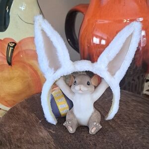 Charming Tails Mouse With Bunny Ears